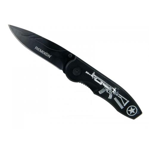 Columbia, BCY-H075, Çakı & Bıçak, Lanmark Remixon RMX H075 Outdoor Çakı 20 cm - Plastik Sap, Manuel