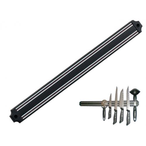 , M05, Kasap & Kurban Ürünleri, Mıknatıslı Bıçak Tutucu Stand - 38 cm, Siyah