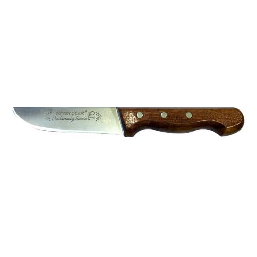 Üstün Çelik, OZK-UÇBBAS3, Kasap & Kurban Bıçakları, Üstün Çelik Bursa Kurban ve Kasap Bıçağı No:3, 17 cm - Ahşap Sap