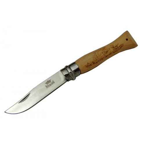 Sterling, BCY-T0195, Çakı & Bıçak, Sterling T0195 Bahçe Çakı 16 cm - Ahşap Sap, Bilezikli, Kılıflı