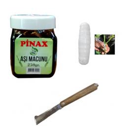 Pinax Aşı Seti 1 - Aşı Macunu + Aşı Bandı + Aşı Çakısı