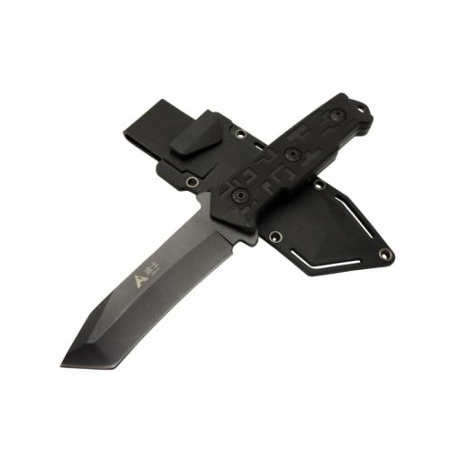 Extreme Tactical, BCY-A-27, Bıçaklar, Extreme Tactical A27 Siyah Kamp Bıçağı 23,5 cm - Perçinli, Kılıflı