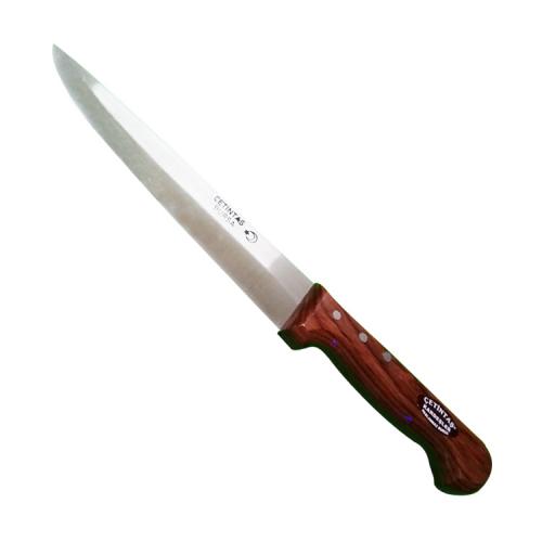 Çetintaş, OZK-ÇTN4, Kasap & Kurban Bıçakları, Çetintaş Bursa Kurban ve Kasap Bıçağı No:4, 21 cm, Ahşap Gül Sap