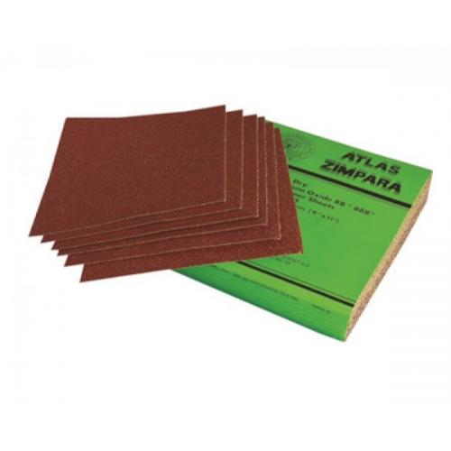 Atlas, 69957304680, Zımpara & Eğeler, Atlas Green Tiger Kırmızı Su Zımparası 80 Kum - 230x280 mm Tabaka Kağıt