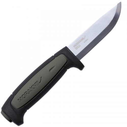 Morakniv, BCY-mg, Çakı & Bıçak, Morakniv Robust MG Kamp Bıçağı 21 cm - Karbon Çellik, TPR Rubbler Sap, Polimer Kılıf