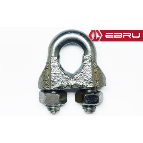 Ebru, Ebru-555, Bağlantı Elemanları, Ebru Klemens 16 mm (1 Adet) - Çelik Halat Bağlama / Düğüm