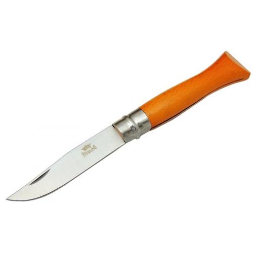 Sterling, BCY-T0196, Çakı & Bıçak, Sterling T0196 Bahçe Çakı 16 cm - Ahşap Turuncu Sap, Bilezikli, Kılıflı