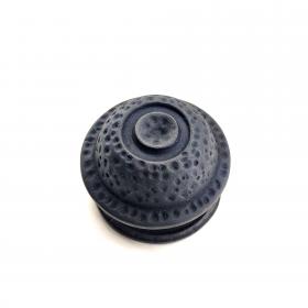Antika Tarz Dekoratif Pirinç Gözlü Kapı Tokmağı - 78mm Çap, Oksit